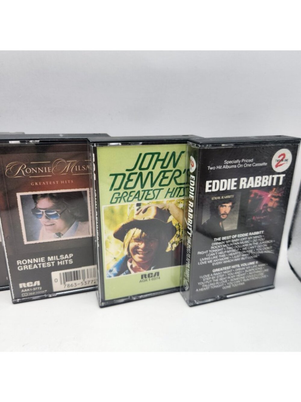 Lot of 6 Country Cassette Tapes Alabama L Greenwood Parton Milsap Denver Rabbitt - Picture 3 of 10
